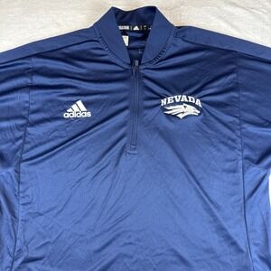 Adidas UNR Wolf Pack Primeblue Training 1/4 Zip Blue Large 16-18